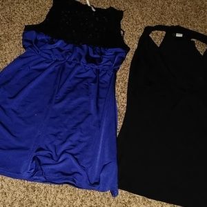 2 dress tops